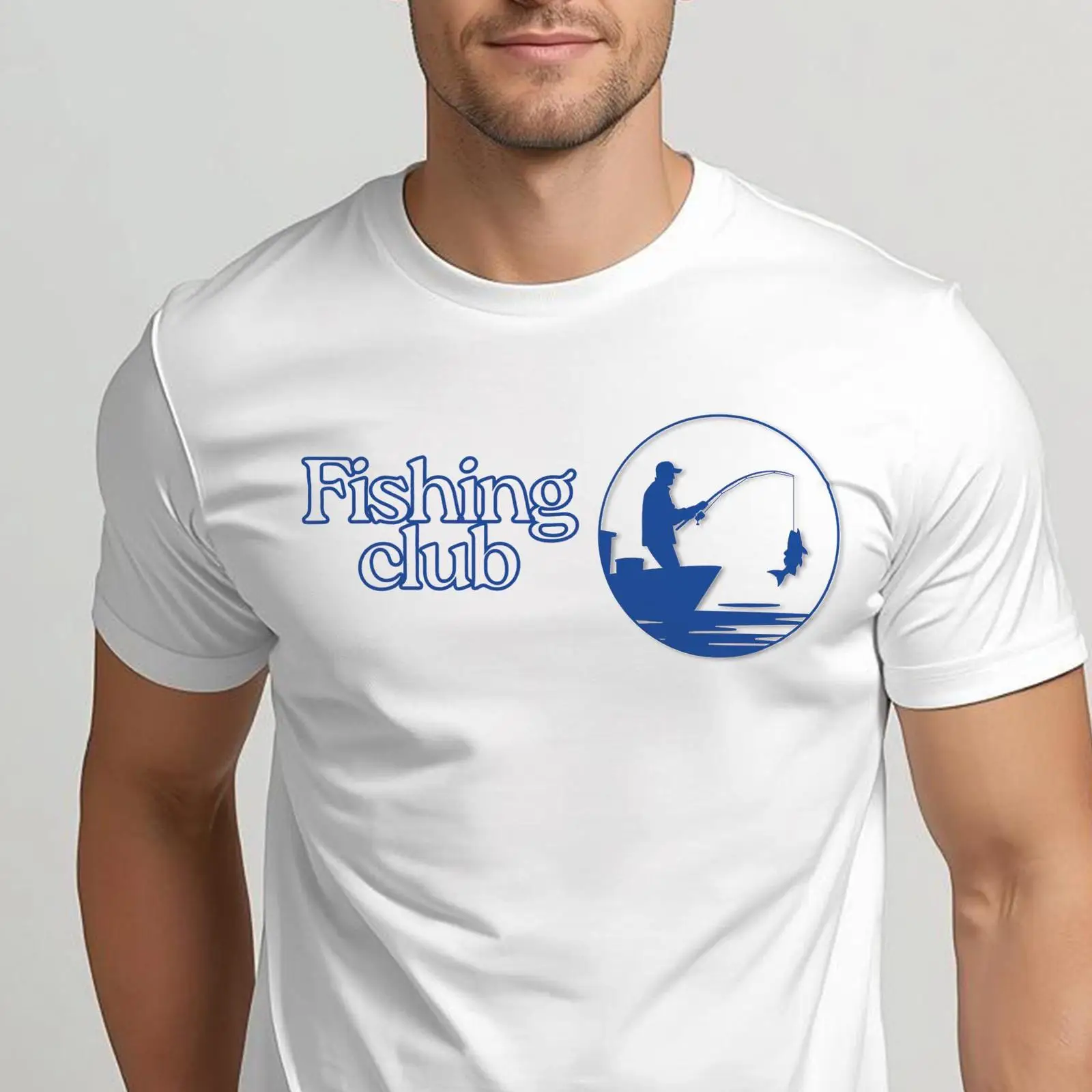 Outdoor Adventure Club - T-shirt da uomo Fishing Club con