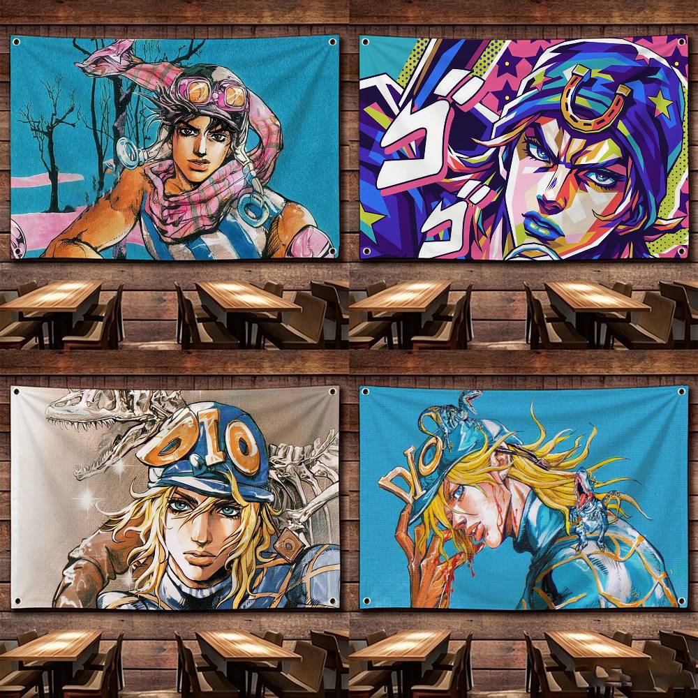 Outdoor Adventure Club - Bandiere di JoJo's Bizarre Adventure, adatte