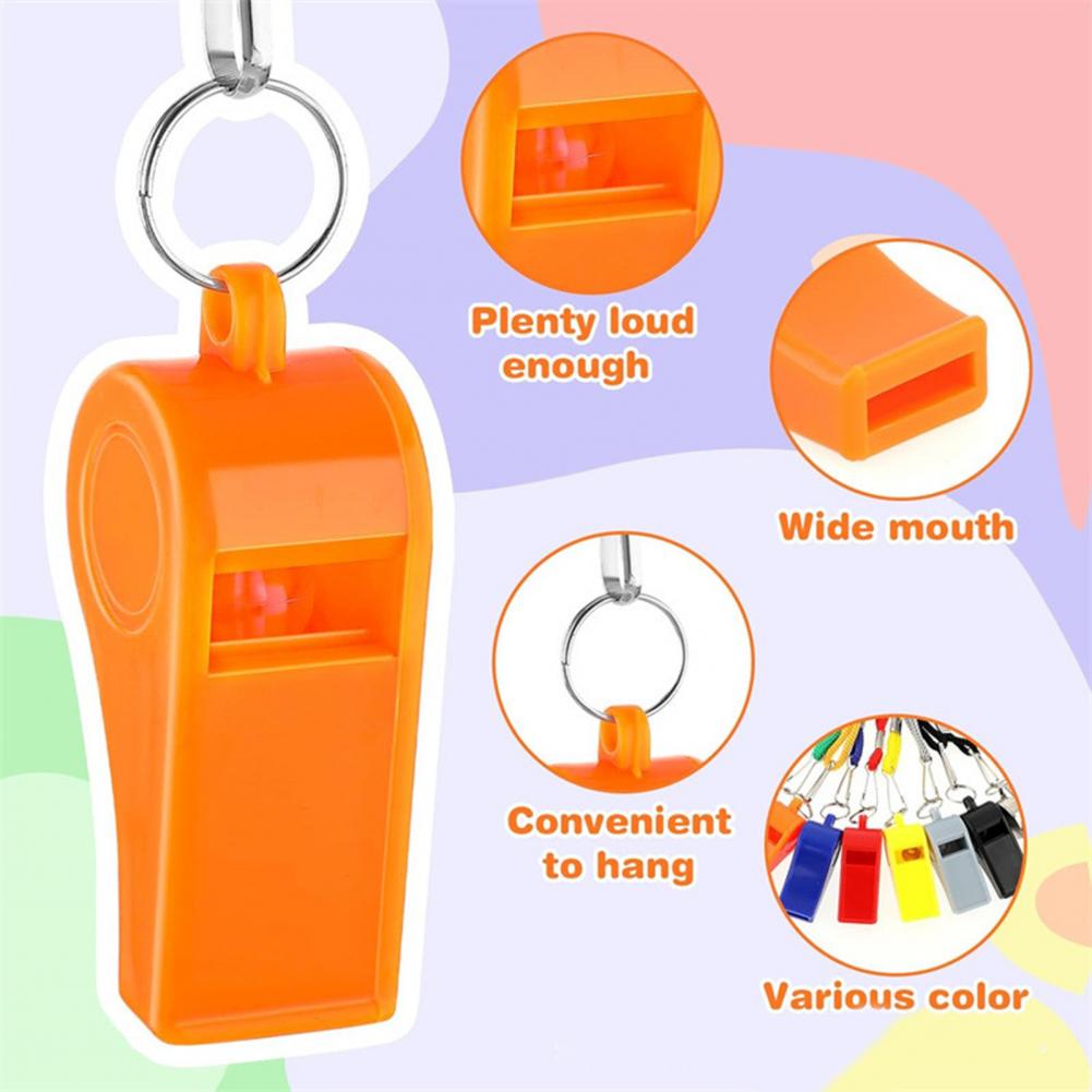 10 fischietti in plastica con  - Emergency Whistle Pea recensione e prezzo