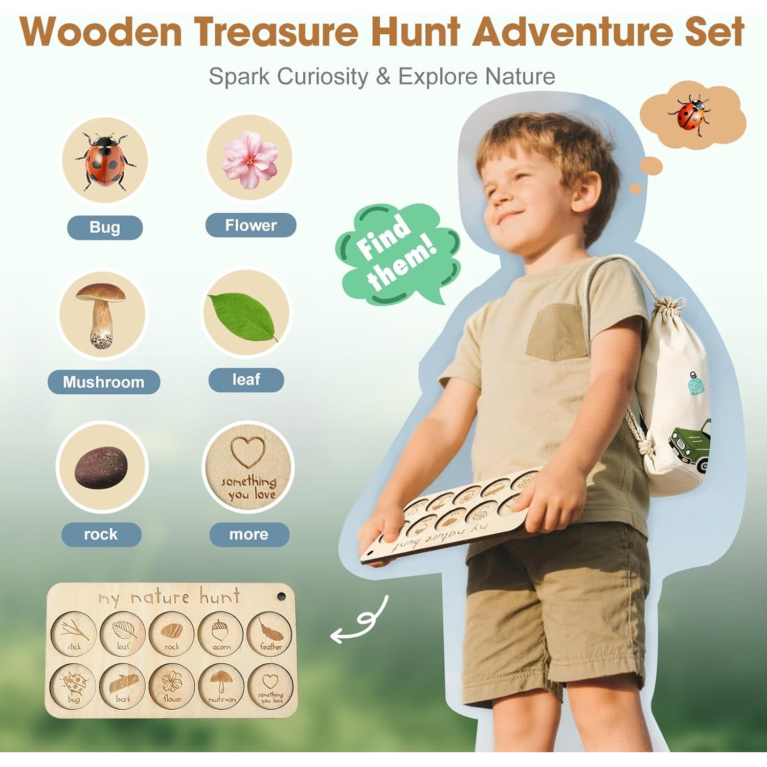 Kit Cacciatore di Insetti per  - Outdoor Adventure Kit For Boys recensione e prezzo