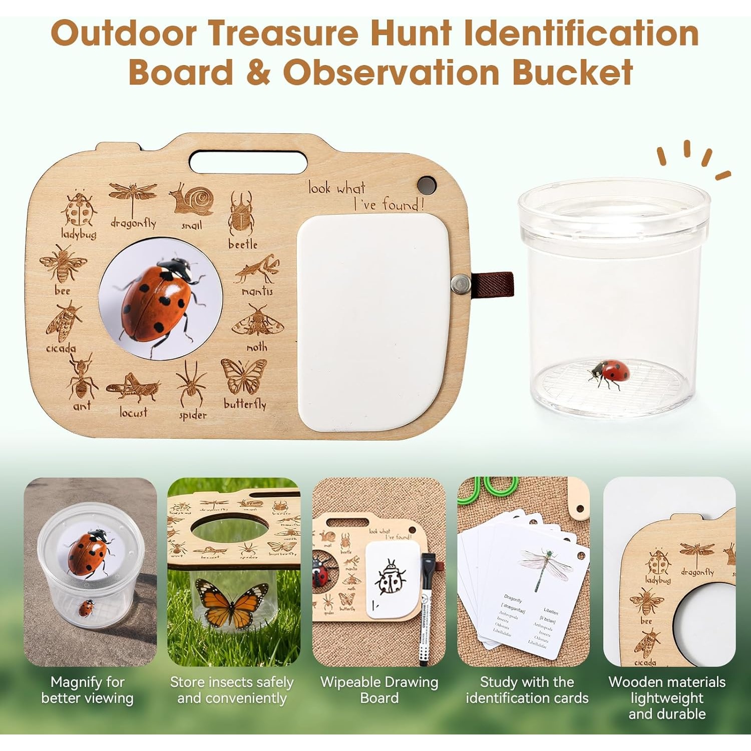 Kit Cacciatore di Insetti per  - Outdoor Adventure Kit For Boys recensione e prezzo
